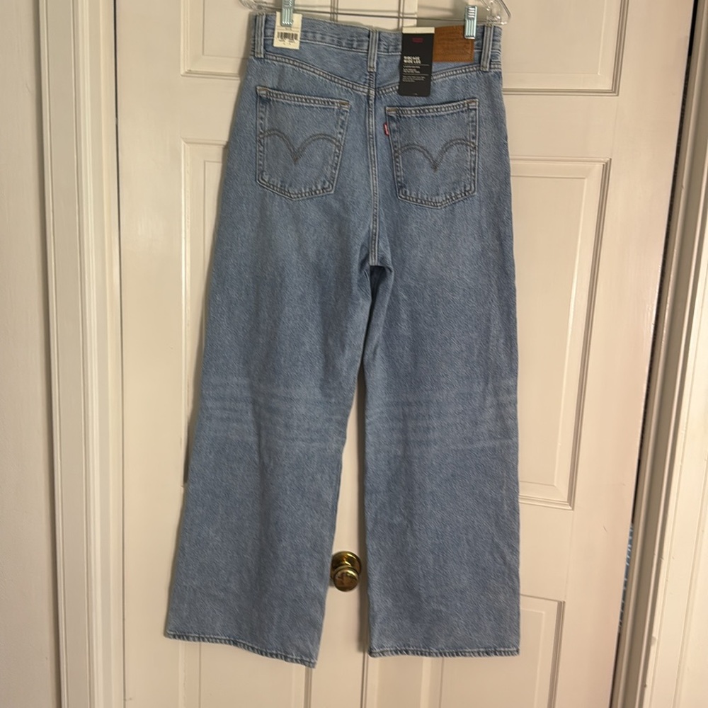 Levi's Ribcage Wide Leg Jeans - Picture 9 of 12